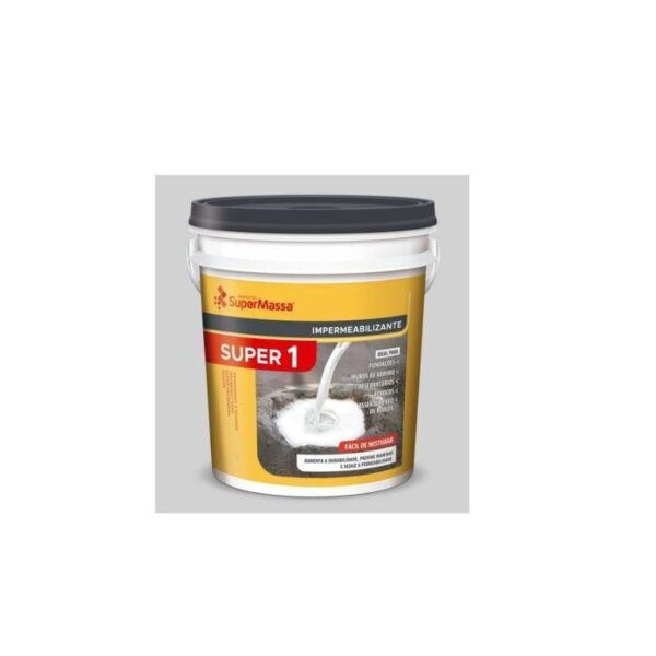 IMPERMEABILIZANTE SUPER 1 1L SUPERMASSA