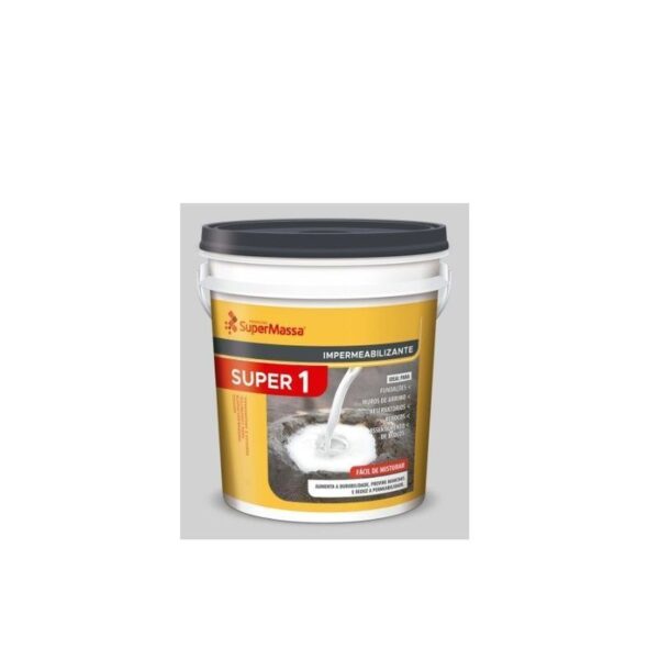 IMPERMEABILIZANTE SUPER 1 15L SLZ SUPERMASSA