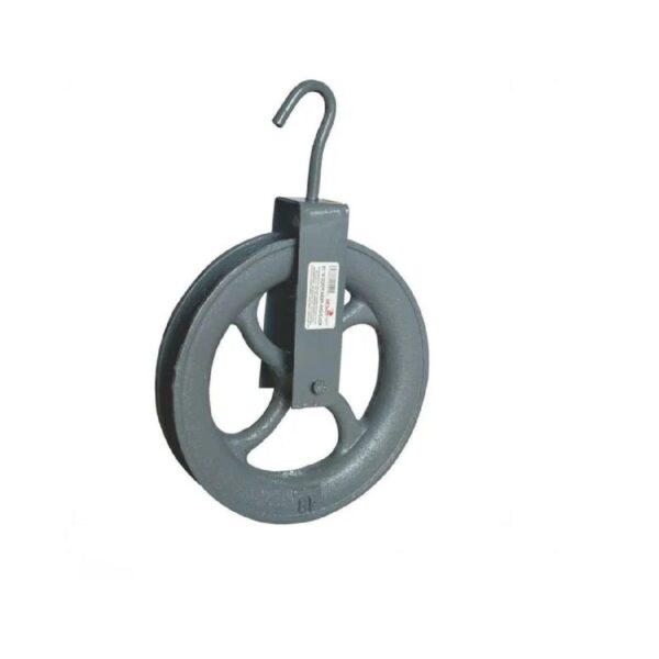 ROLDANA P/ POÇO N° 18 C/ GANCHO CARGA 180KG TEKFUND