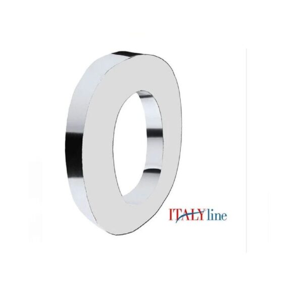 NUMERO RESID 0 CAIXA 150MM INOX- ITALY LINE