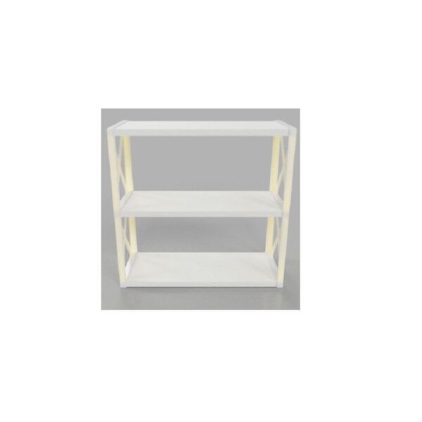 PRATELEIRA FIT 3 NIVEIS BRANCA 54CM  PRATEFIX