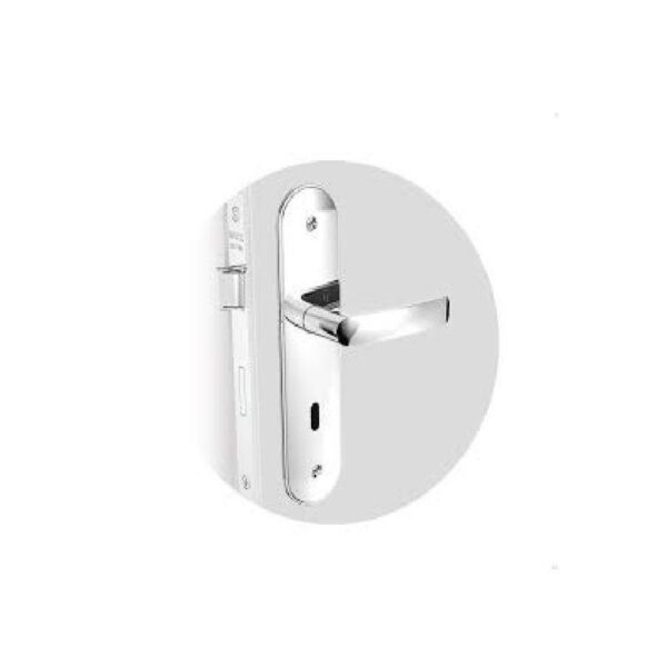 FECHADURA PALI RETA BAN CROMADO ESP43 40X53 SOPRANO