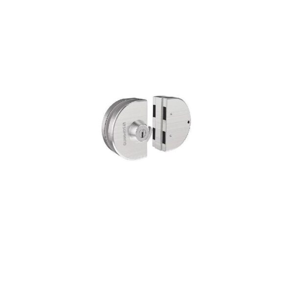 FECHADURA PRESSAO VIDRO PORTA CORRER VV 059 PK INOX ESCOVADO SOPRANO