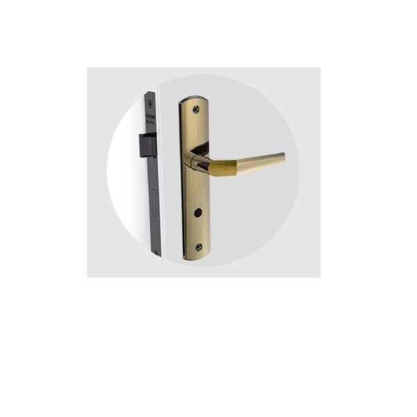 FECHADURA POPLINE RETA BAN ANTIQUE BRASS ESP26 40X53 SOPRANO