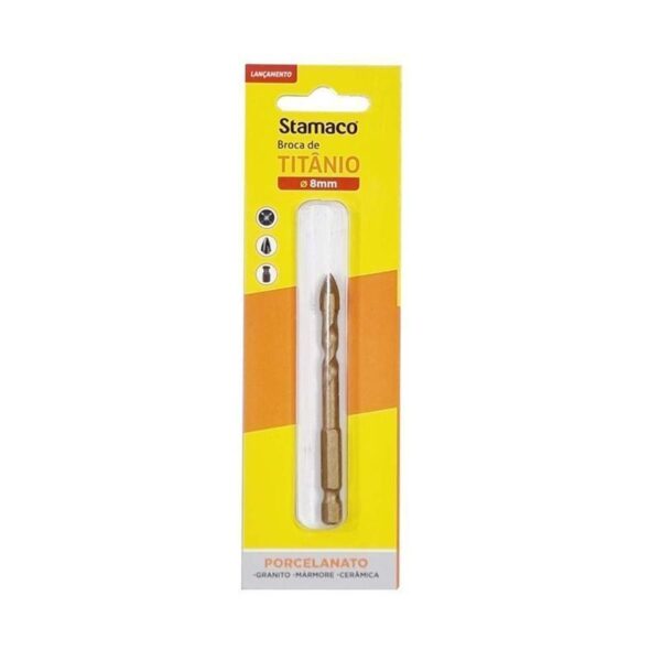 BROCA TITANIO 8MM STAMACO