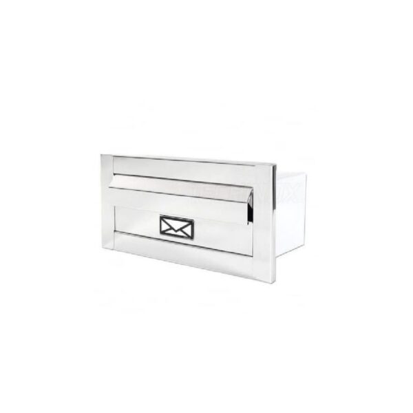 CAIXA CORREIO CARTA HAT INOX ESPELHADO 14 PROF TECHINOX