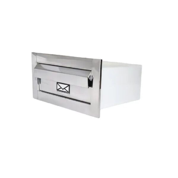 CAIXA CORREIO CARTA HAT INOX ESPELHADO 20 PROF TECHINOX