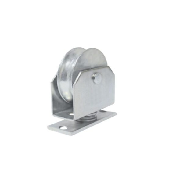 ROLDANA FERRO GIRATORIA P/ PORTAO 2.1/2X19MM V REBITADA ZINC DE TONI