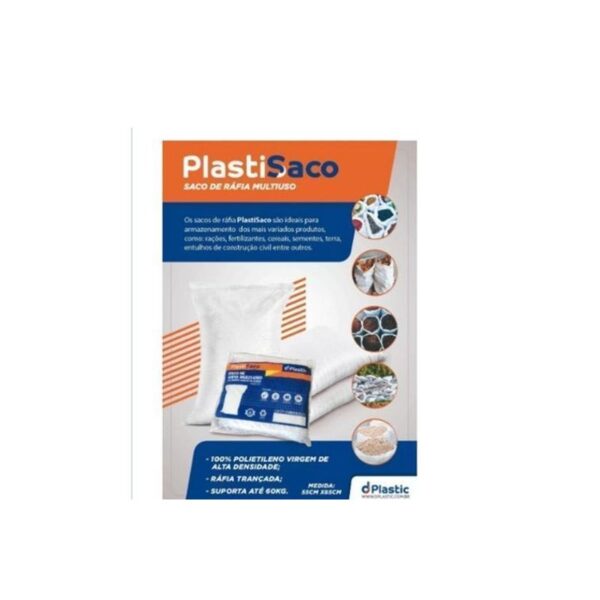 SACO RAFIA 55X85MM DPLASTIC