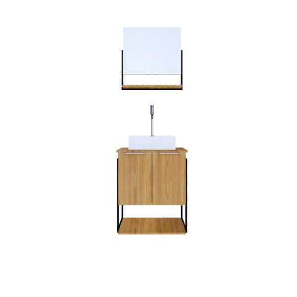 GABINETE SIAO LOURO FREIJO 60CM REAL METAIS