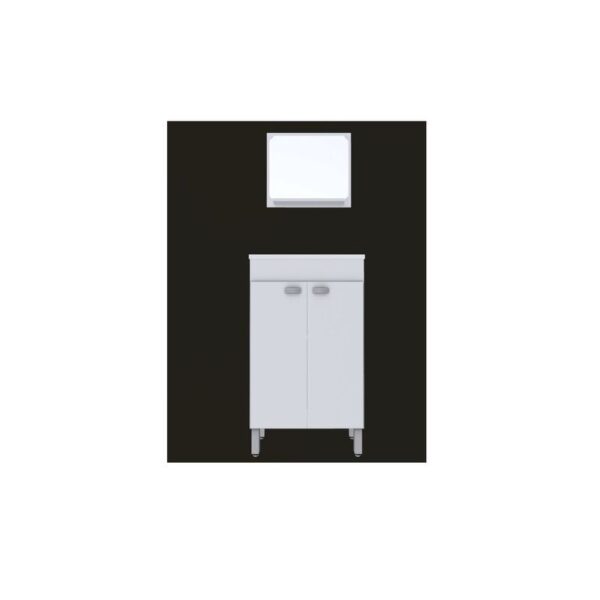 GABINETE C/ BALCAO TURIM NOBILE BRANCO 65CM REAL METAIS