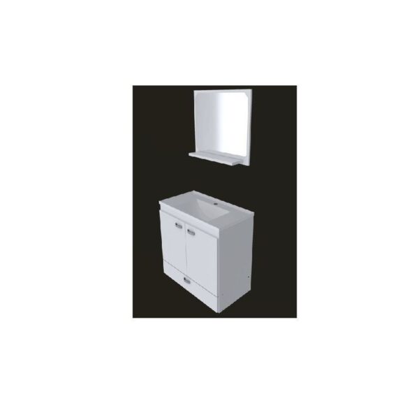 GABINETE VERONA STELLA BRANCO 45CM REAL METAIS