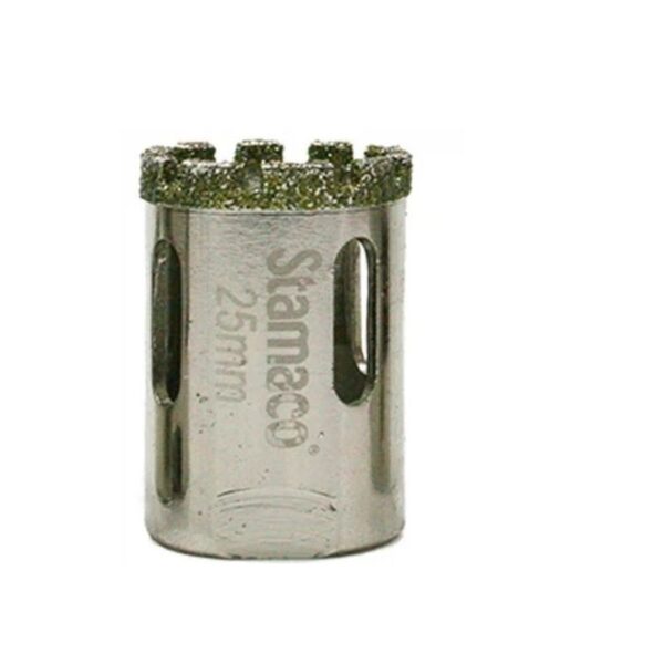 SERRA COPO DIAMANTADA P/  ESMERILHADEIRA 25MM  STAMACO
