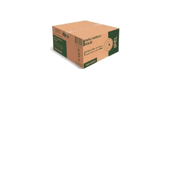 PAPEL HIGIENICO ROLAO F S ELX 10CM X 300M 17G CX 8 ROLOS IPEL