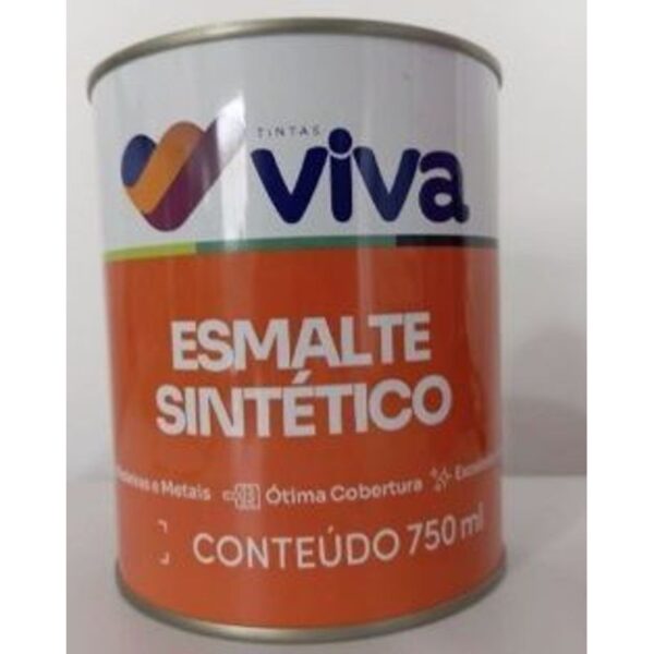 ESMALTE SINTETICO PLATINA 750 L TINTAS VIVA