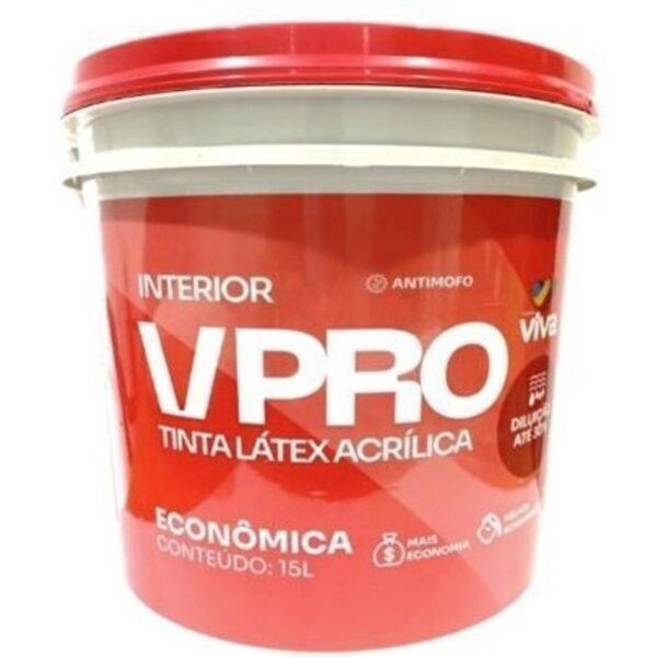 VCOLOR BRANCO GELO 15 L TINTAS VIVA