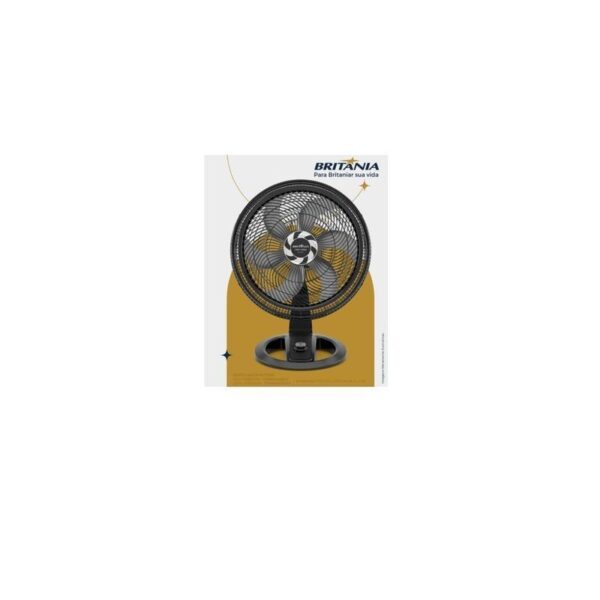 VENTILADOR MESA 06P 47CM BVT500 220V PRETO BRITANIA