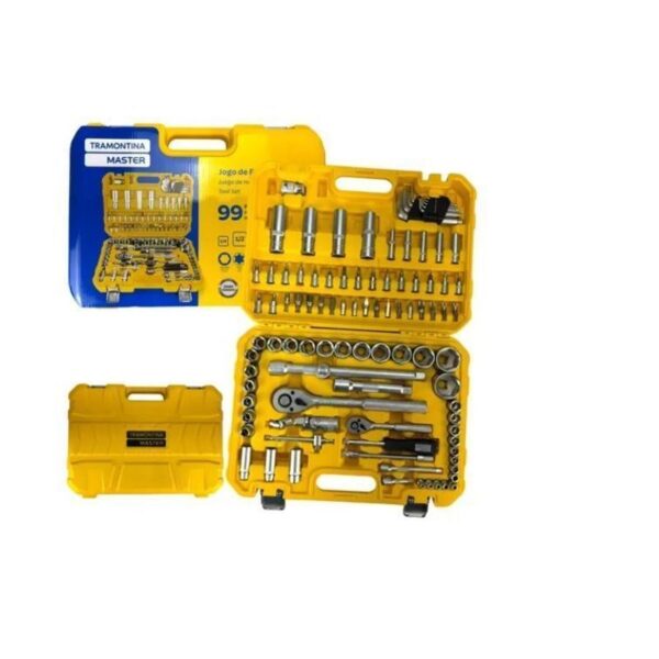 JOGO DE FERRAMENTAS 99PCS TRAMONTINA