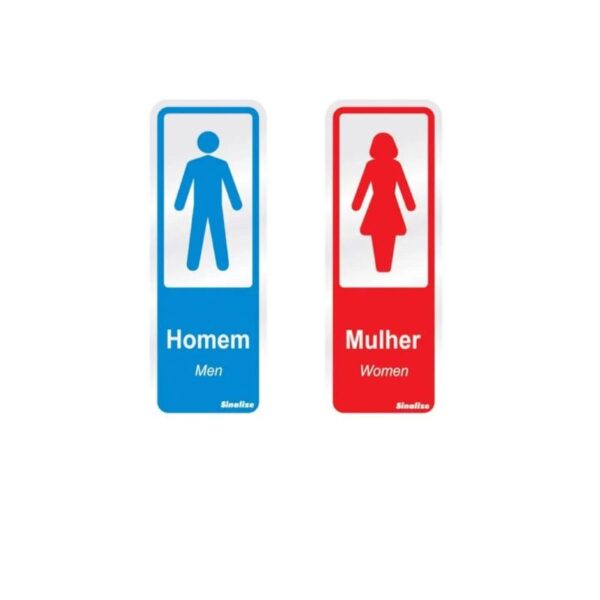PLACA ALUMI 15X15CM SANITARIO PLUS SINALIZE