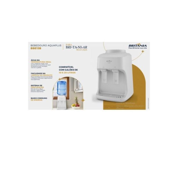 BEBEDOURO BBE13B AQUAPLUS BIVOLT BRANCO BRITANIA