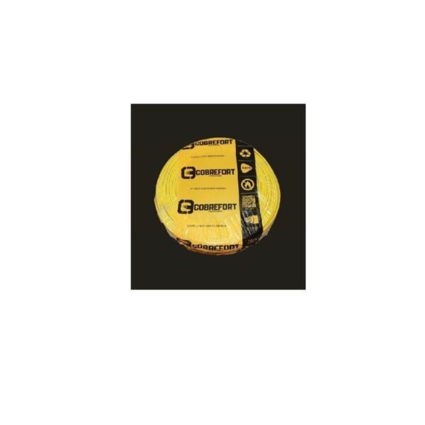 CABO FLEXFORT 1,50MM 450/750V C/ 100MT AMARELO COBREFORT