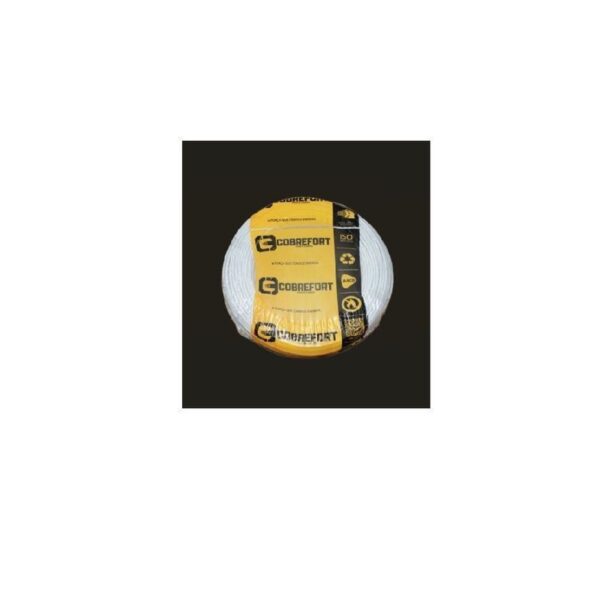 CABO FLEXFORT 10,00MM 450/750V C/ 100MT BRANCO COBREFORT