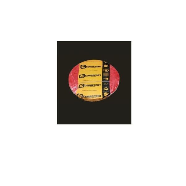CABO FLEXFORT 10,00MM 450/750V C/ 100MT VERMELHO COBREFORT