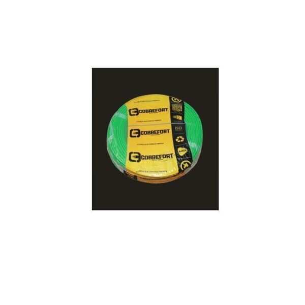 CABO FLEXFORT 10,00MM 450/750V C/ 100MT VERDE COBREFORT