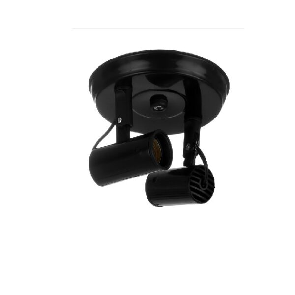 SPOT POPY LISO 2L PRETO EXTRALUZ