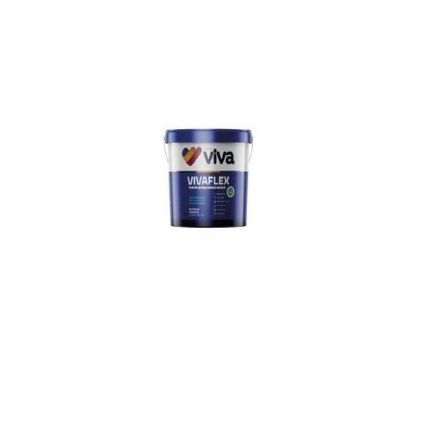 TINTA EMBORRACHADA  BRANCO NEVE 15L VIVAFLEX