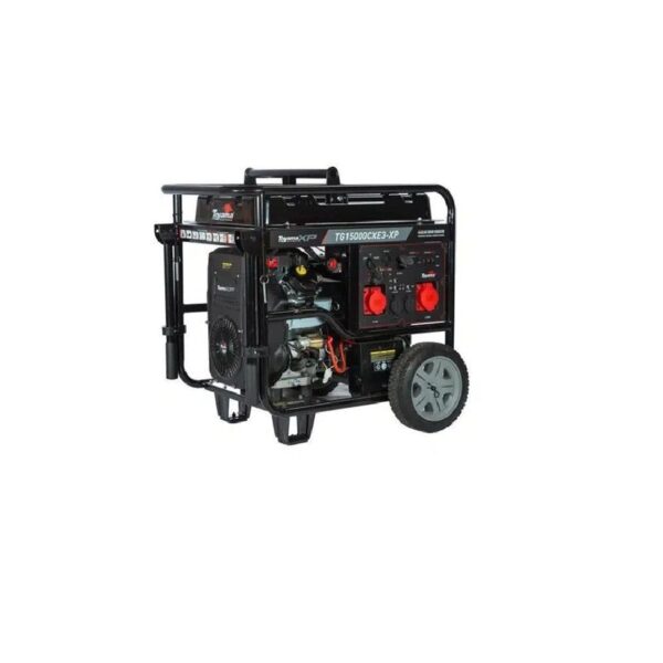 GERADOR A GAS TG15000CXE3-XP TRI 380 MONO 220, 60HZ 17 KVA POT MAX PART ELETR TOYAMA