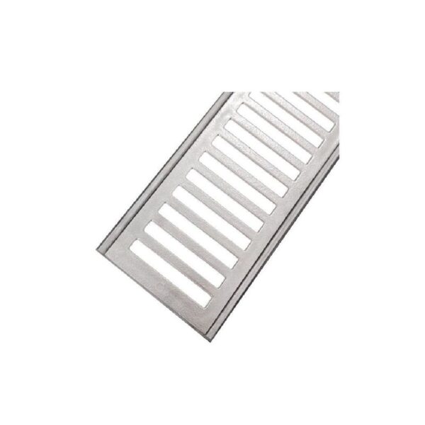 CONJUNTO DE GRELHA 20X50 PEDESTRE ALUMINIO RUSTICO LGMAIS