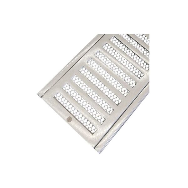 CONJUNTO DE GRELHA 10X100  VEICULAR ALUMINIO RUSTICO LGMAIS