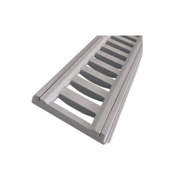 CONJUNTO DE GRELHA 10X50 PLASTICO CINZA LGMAIS