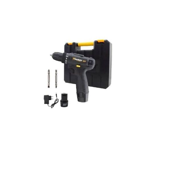 PARAFUSADEIRA SPECIAL EDITION PT 1/2AH 12V TITANIUM PLATINA