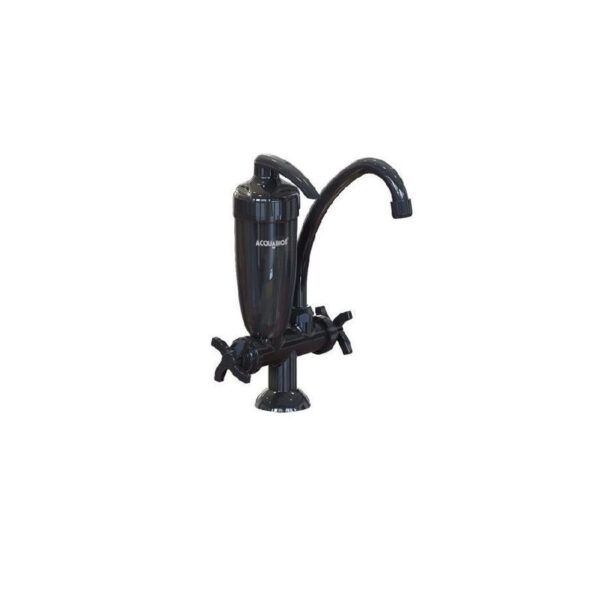 FILTRO C/ TORNEIRA BICA NEW BCD PRETA ACQUABIOS