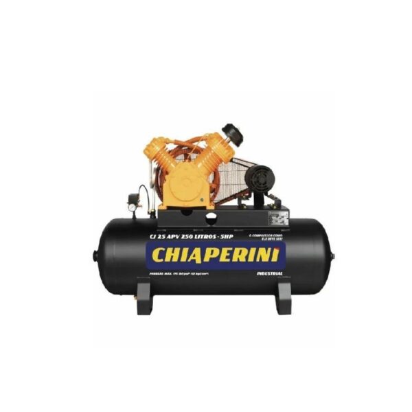 COMPRESSOR AR 25PCM 250L MOT.TRIF 5HP 220/380V CHIAPERINI
