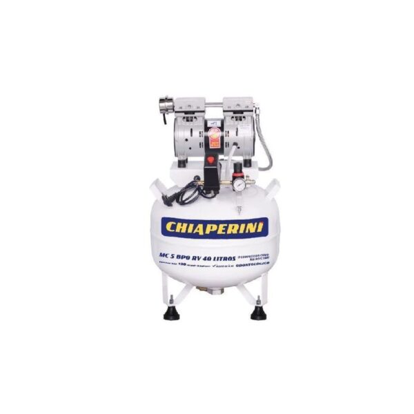MOTOCOMPRESSOR ODONTO 5 BPO RCV 40L S/OLEO 1HP 220V CHIAPERINI