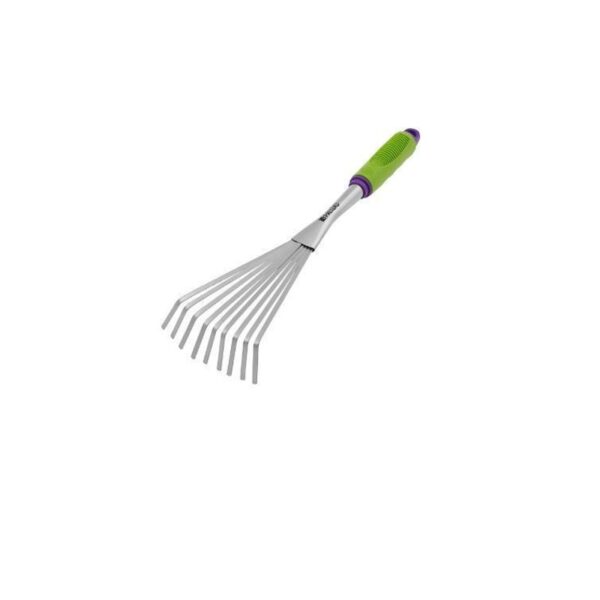 VASSOURA JARDIM METALICA 9 DENTES PALISAD