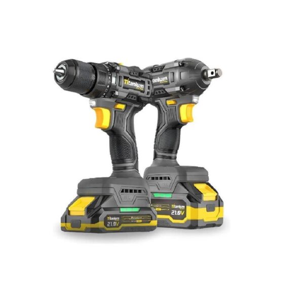 KIT PARAFUSADEIRA/CHAVE DE IMPACTO 21V TI-PCH/21P TITANIUM