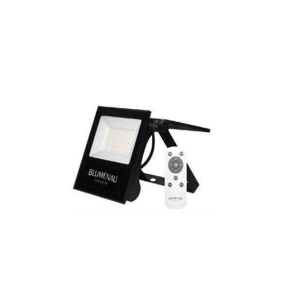REFLETOR LED PLAY SOLAR 30W IP65 QDR 160MM 6.500K BLUMENAU