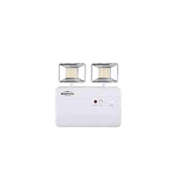 LUMIN¿RIA DE EMERG LED 2F 10W 2200LM 6.500K BLUMENAU
