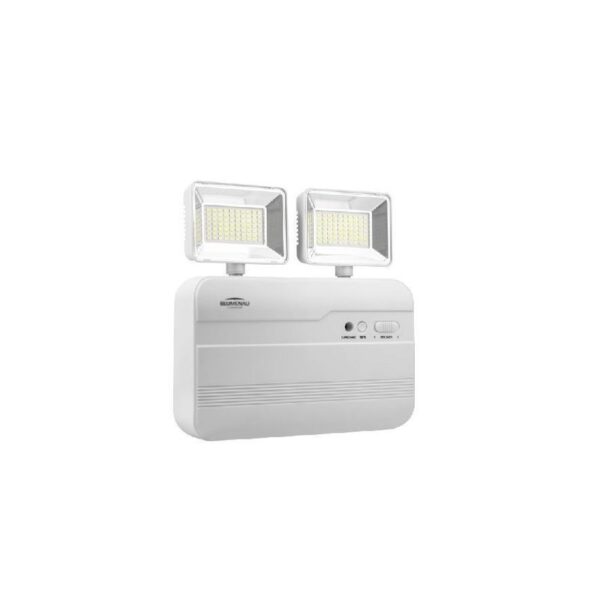 LUMINARIA LED EMERG SOB 5W 2F 6.500K PT FRIO BIV BLUMENAU