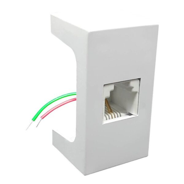 MODULO RJ 11 2FIOS HOME BRANCO  B.LUX