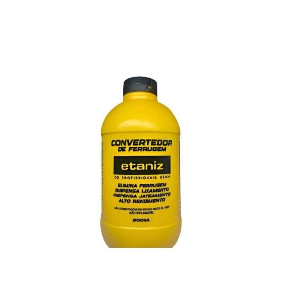 CONVERTEDOR FERRUGEM FR/500ML ETANIZ CHESIQUIMICA