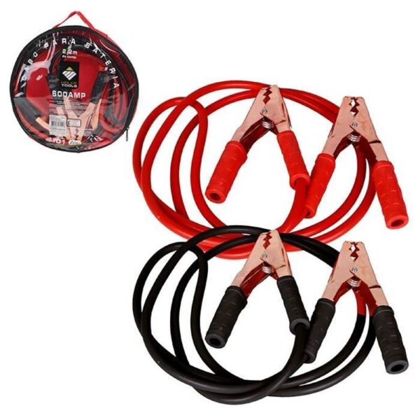CABO DE BATERIA 2,2MTS 600AMP VERM/PRETO ZEIN IMPORT