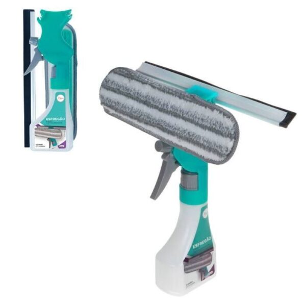 ESFREGAO E RODO C/ PULVERIZADOR VERDE ZEIN IMPORT