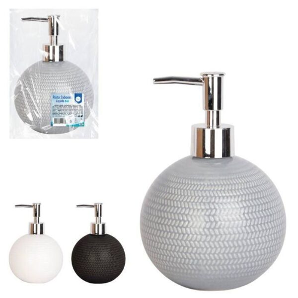 PORTA SABONETE CERAMICA 460ML CORES SORTIDAS BALL ZEIN IMPORT