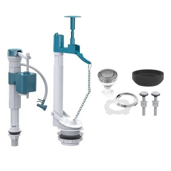 KIT COMPLETO ENTRADA AJUST MEC SAIDA C/ ADAP E BOTAO SUPERIOR PADOVA