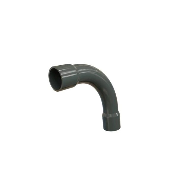 CURVA 90 RIGIDA LISA PVC 1 CINZA TAF